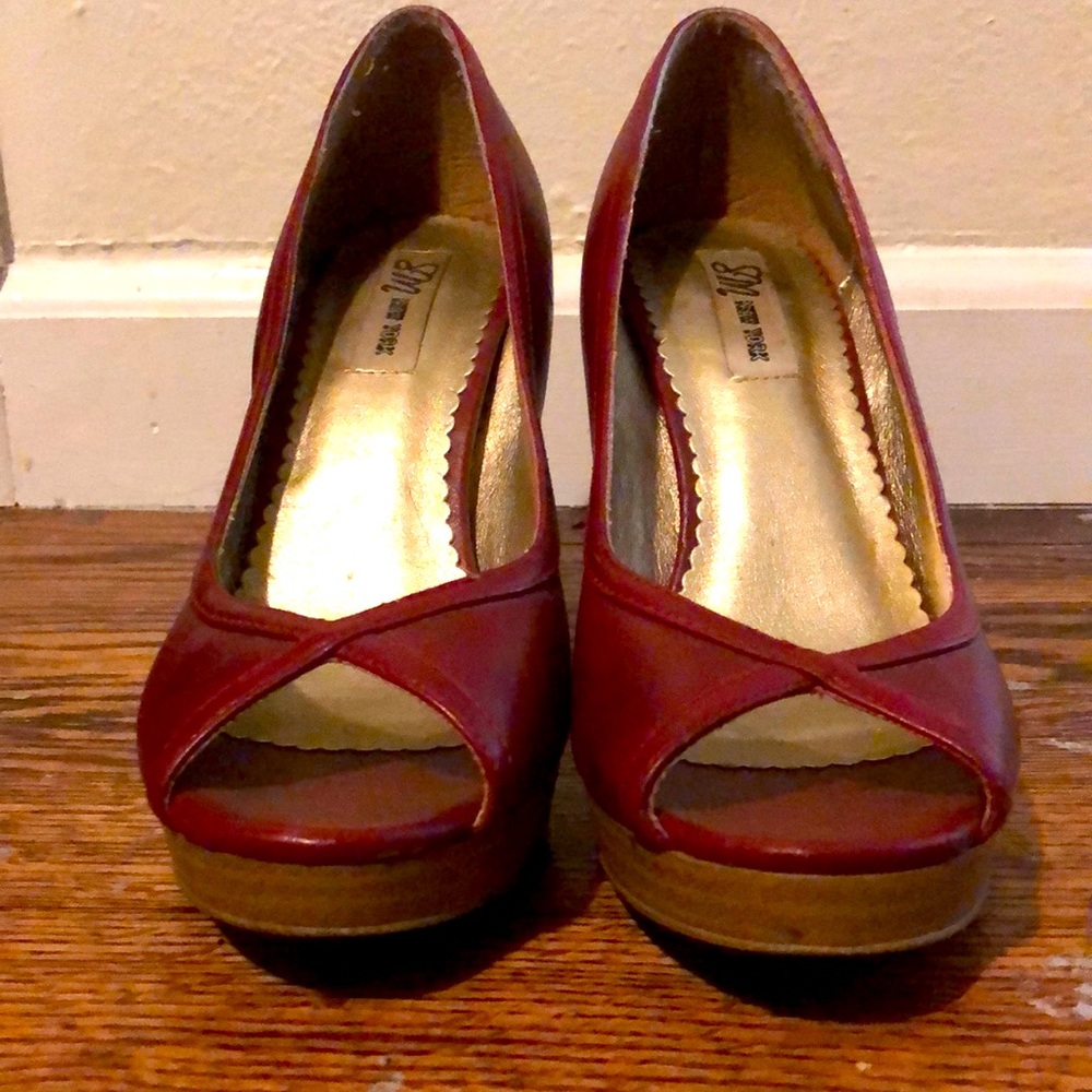 Steve Madden Red heels
